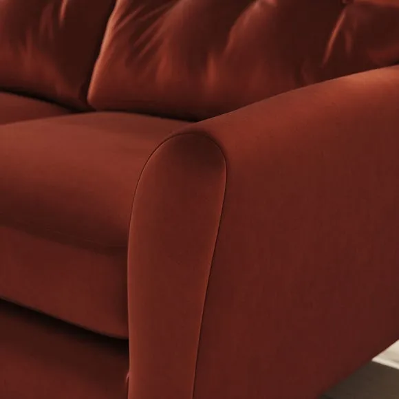Sven Opulent Velvet Large Corner Chaise Sofa 5