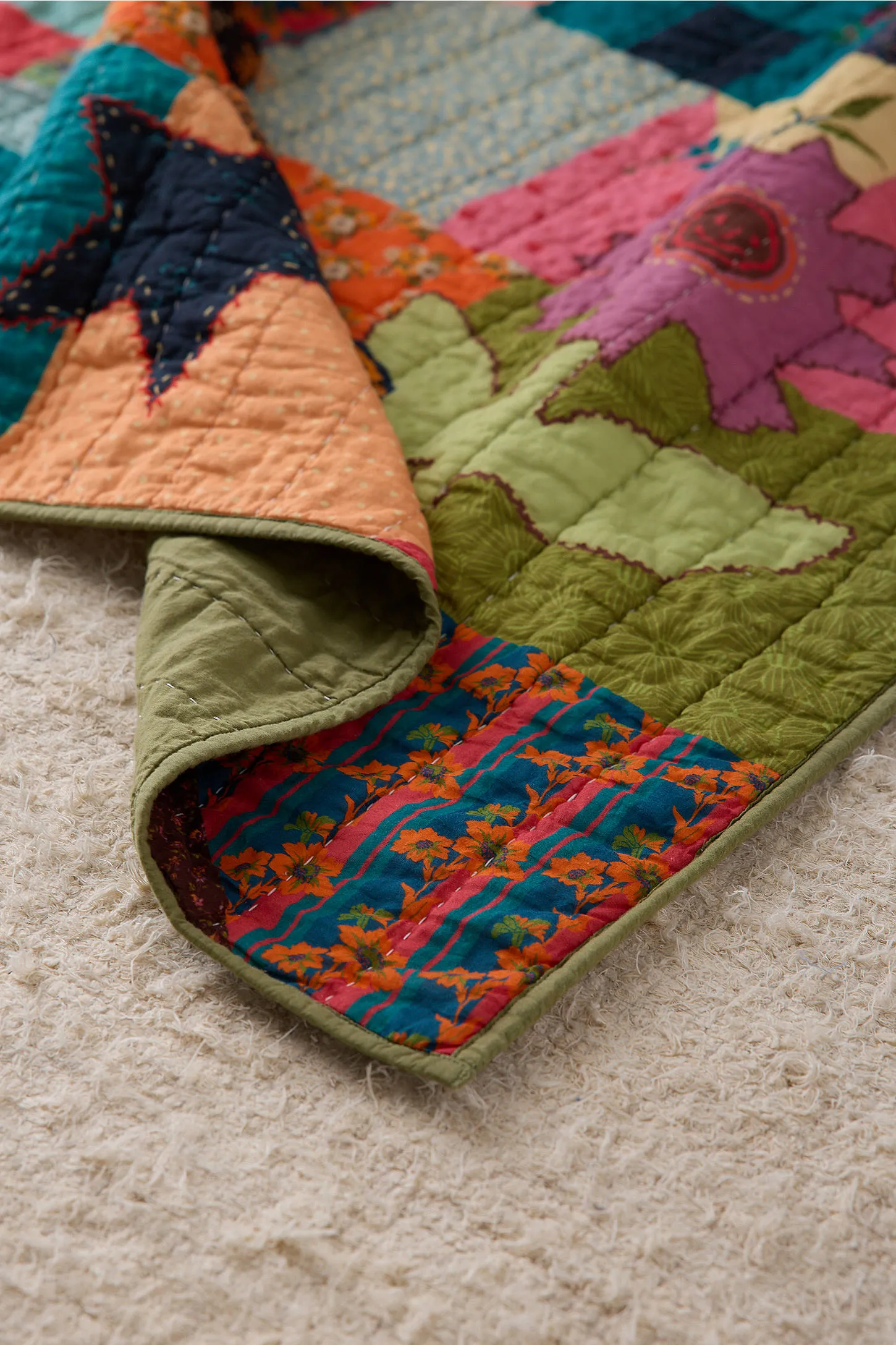 Quirky Patchwork Throw 3