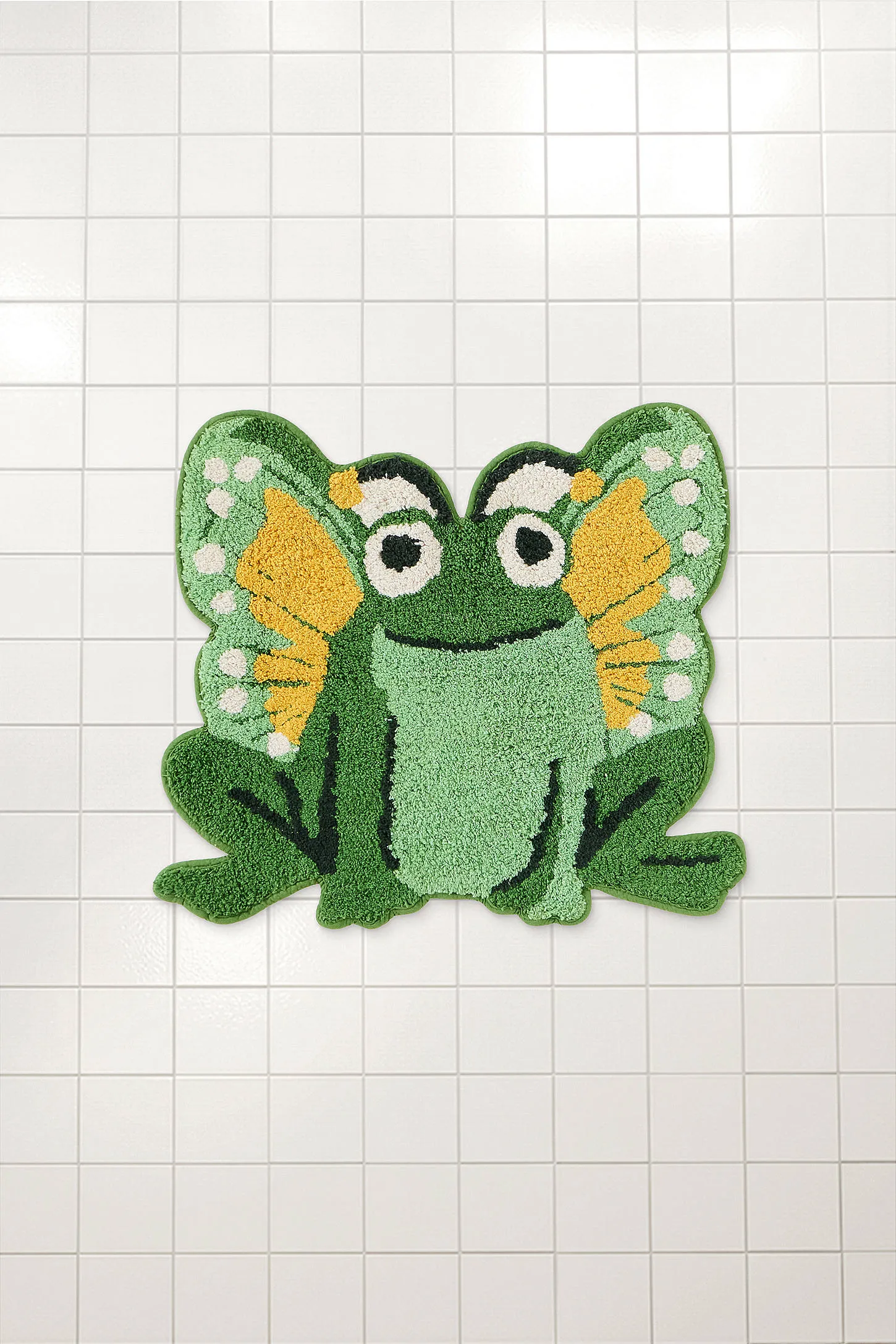 Frog Fairy Bath Mat - Green