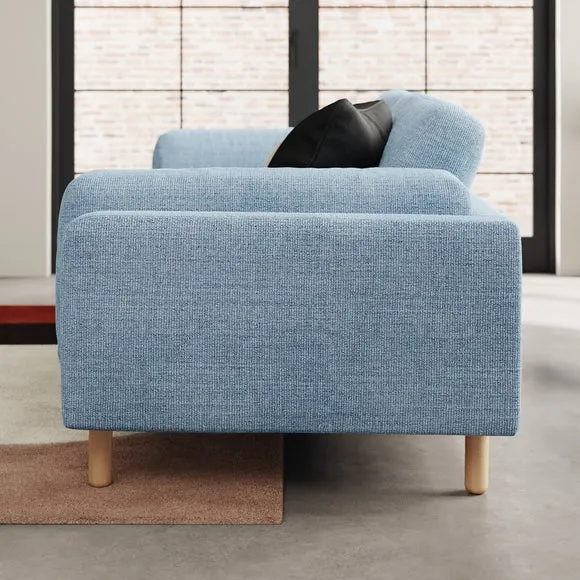 Newton Chunky Tonal Weave 4 Seater Sofa 2