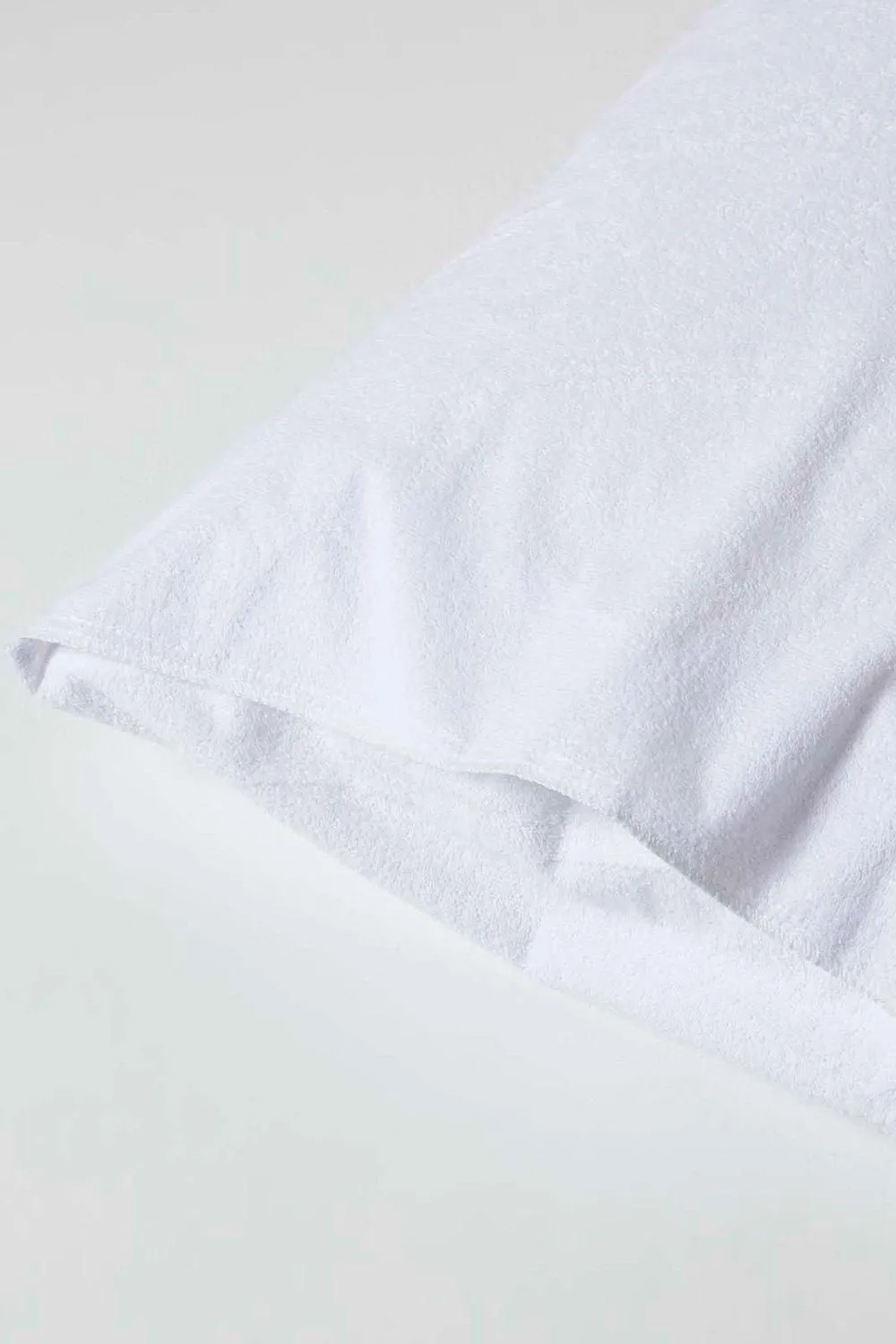 Homescapes Terry Towelling Waterproof Pillow Protectors Standard Size, Pack of 4 in White 4