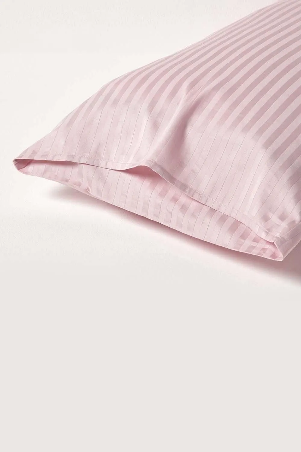 Homescapes Egyptian Cotton Ultrasoft Housewife Pillowcase 330 TC, King Size in Dusty Pink 3