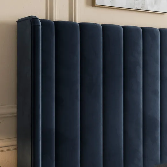 Alara Velvet Bed 5