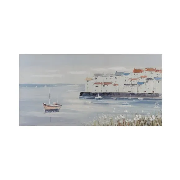 Harbour Scene Canvas 3