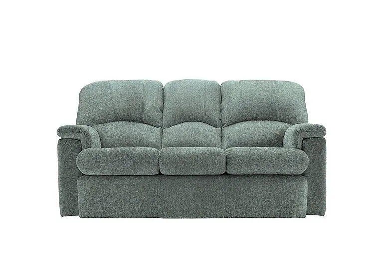 Chloe Small Fabric 3 Seater Sofa - Dapple Kingfisher
