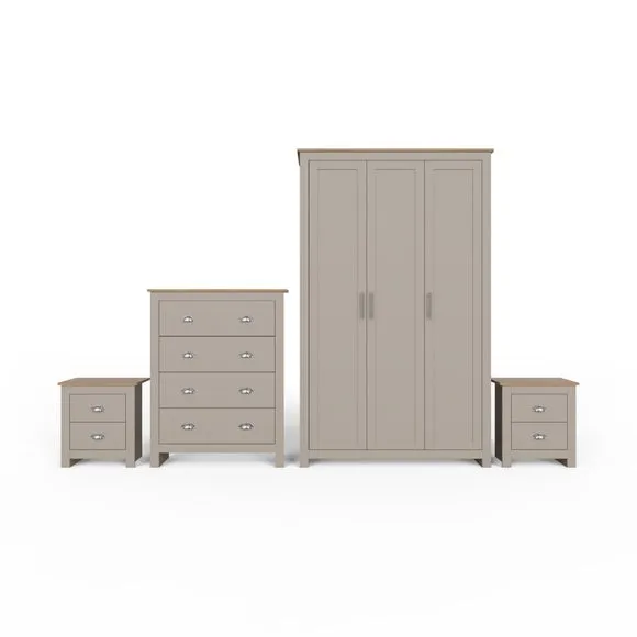 Lancaster 4 Piece Bedroom Furniture Set 2
