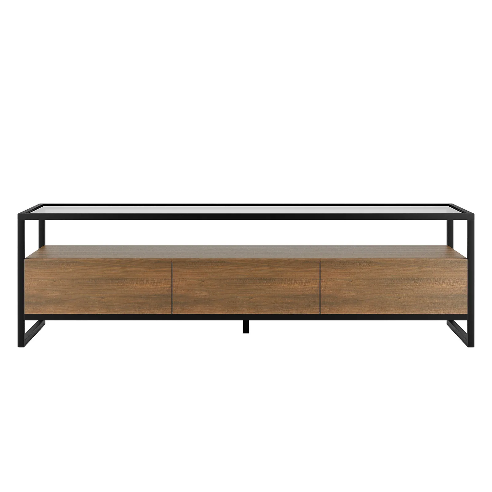 Dillon Oak Extra Wide TV Stand Brown