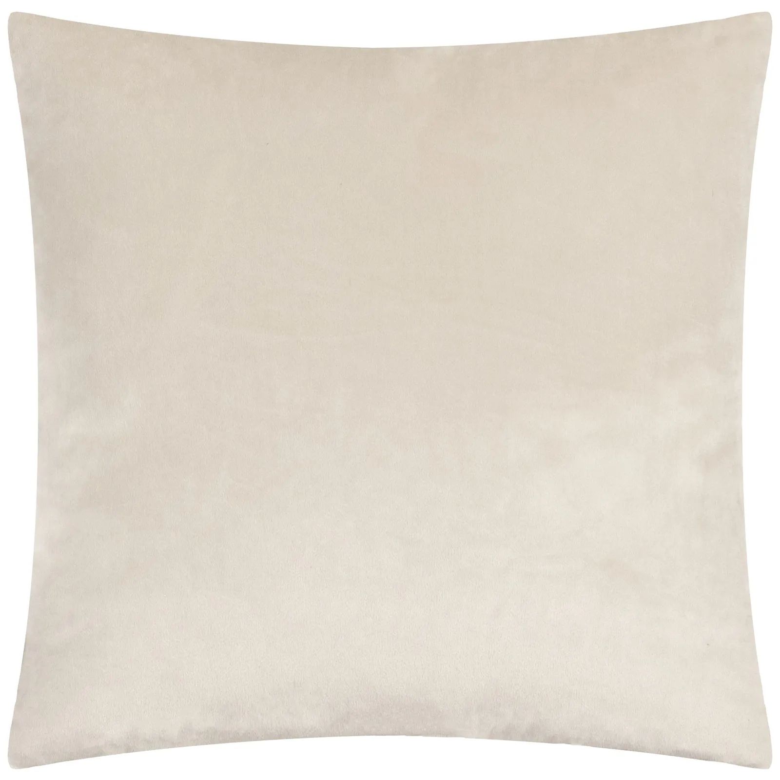 Paoletti Savoy Stripe Velvet Cushion in Ivory 3