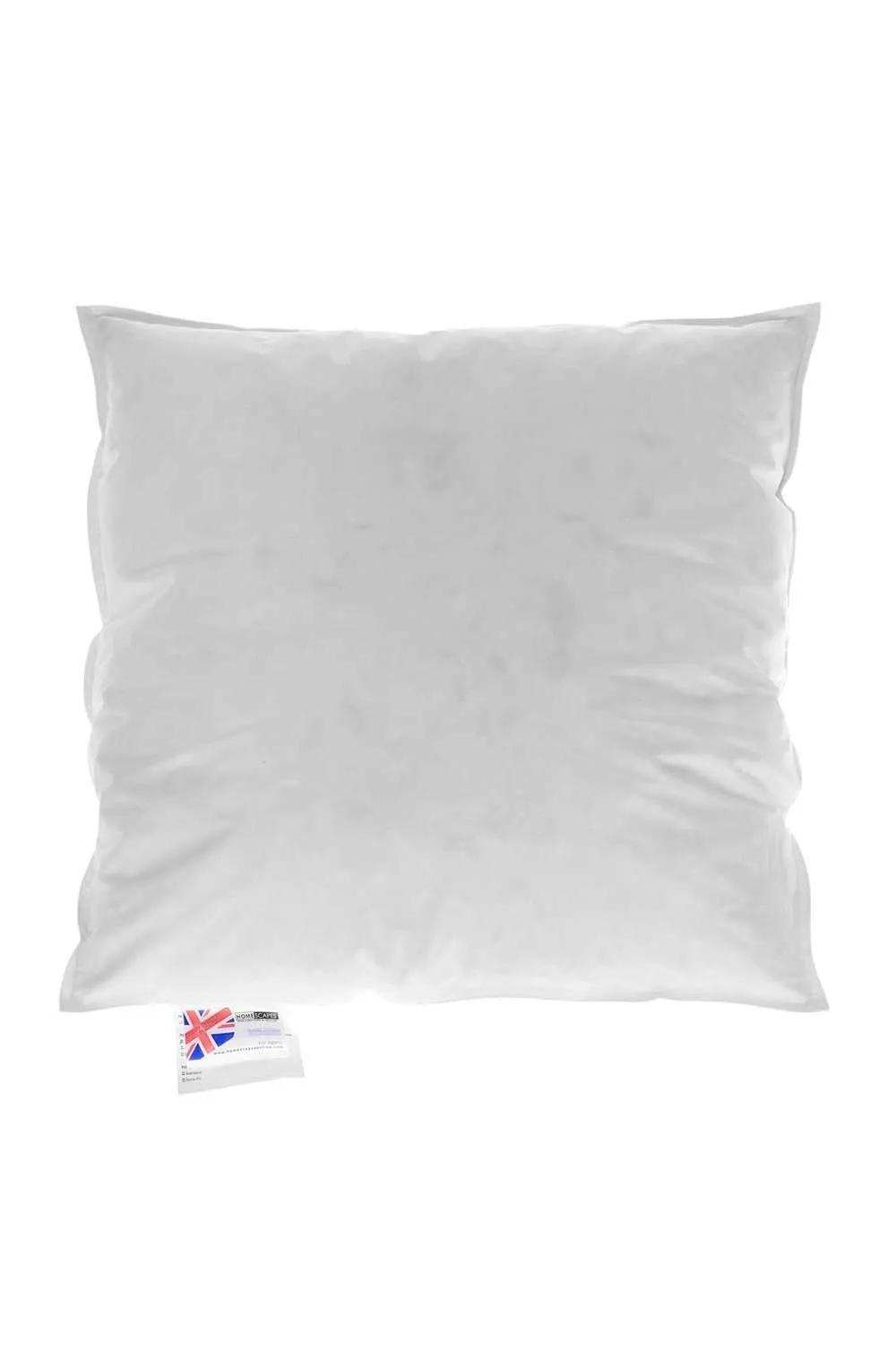 Homescapes Duck Feather & Down Cushion Pad Inner Insert Filler in White
