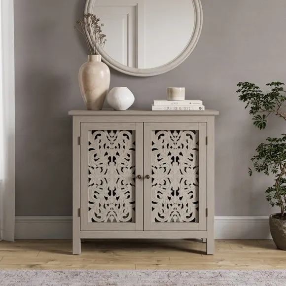 Eden Small Sideboard, Grey Washed