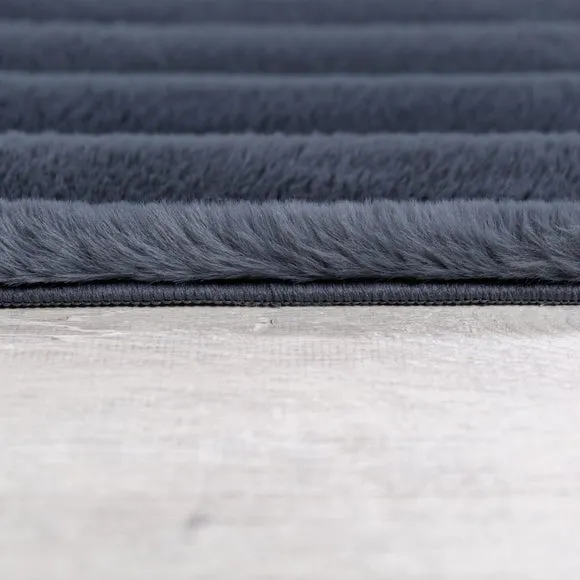 Cord Faux Fur Supersoft Rug 4