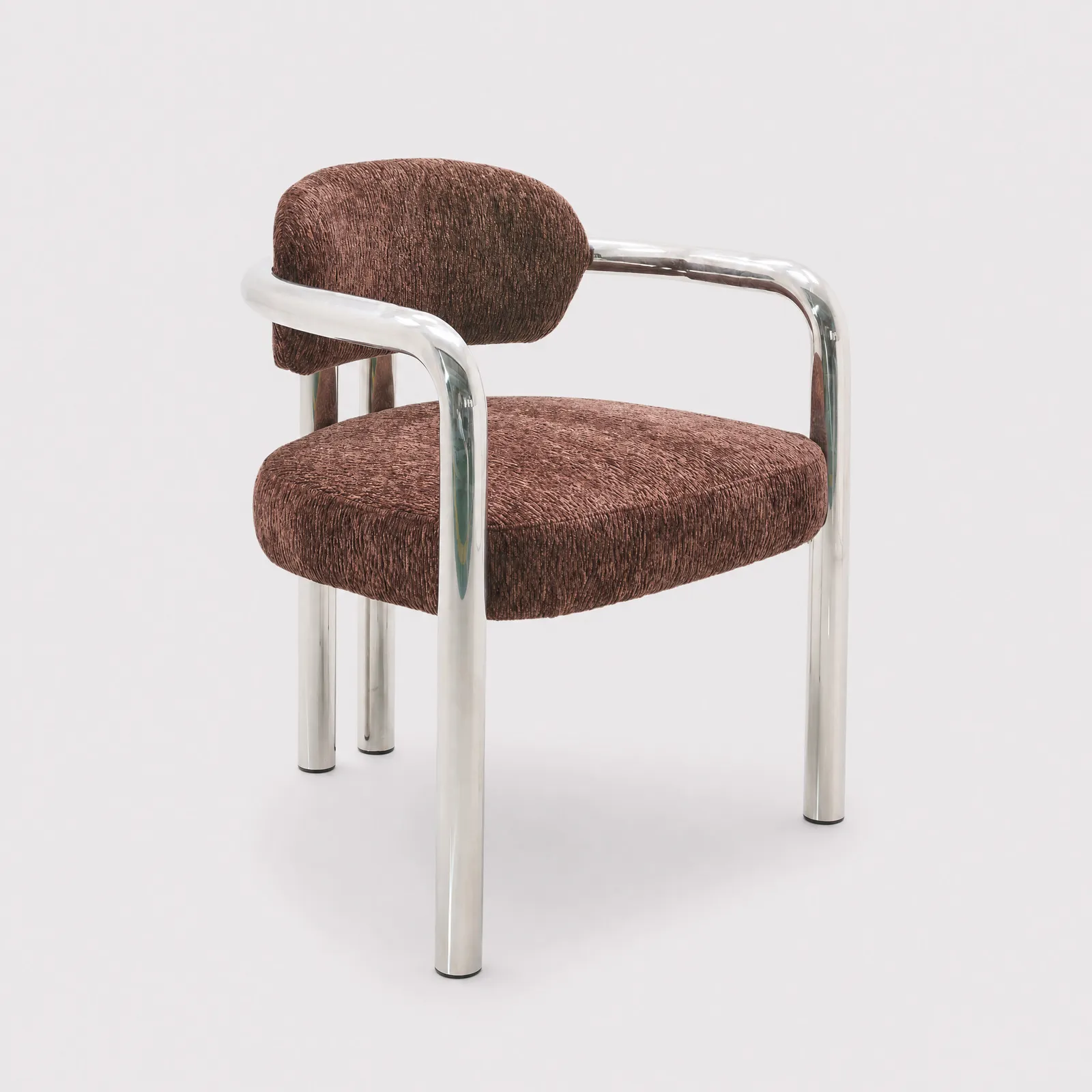 Radcot Dining Armchair, Brown Fabric | Barker & Stonehouse 2