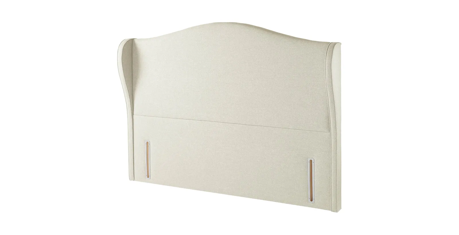 Classic Woodburn Headboard, Double - Greek Islands Chalk