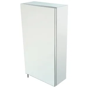Wickes Stainless Steel Single Bathroom Mirror Cabinet - 550 x 300mm