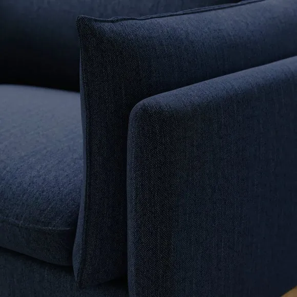 Ruby Textured Chenille 2 Seater Sofa 4
