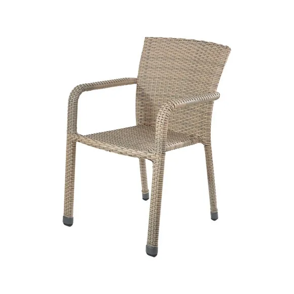 Pacific Lifestyle Tobs Outdoor Rattan Stackable Bistro Set 5