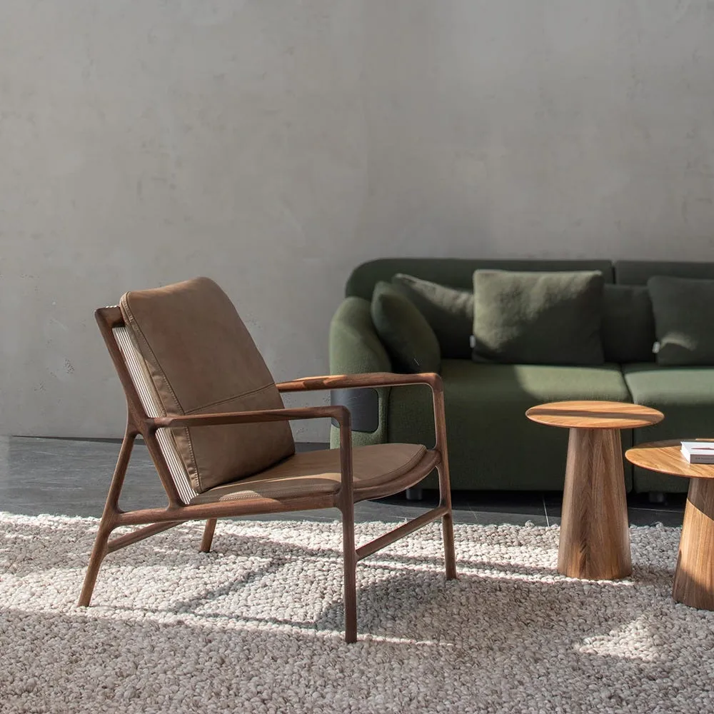 Gazzda Dedo Easy Chair Dakar Leather Whisky 2732 4