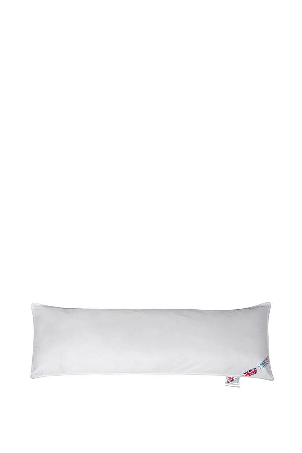 Homescapes Super Microfibre Body Pillow in White