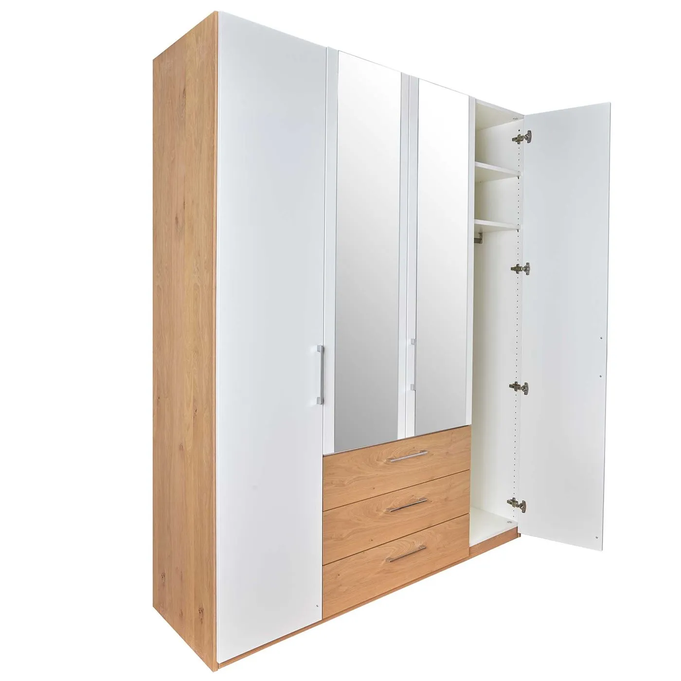 Modello 3 Drawer Hinged Wardrobe