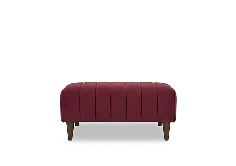Margo Fabric Bench Footstool - Living Room Furniture - In Time for Christmas