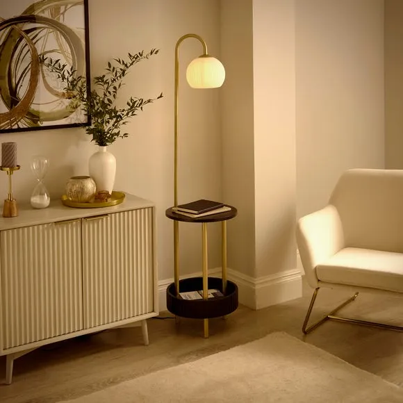 Georgi Shelved Floor Lamp 2