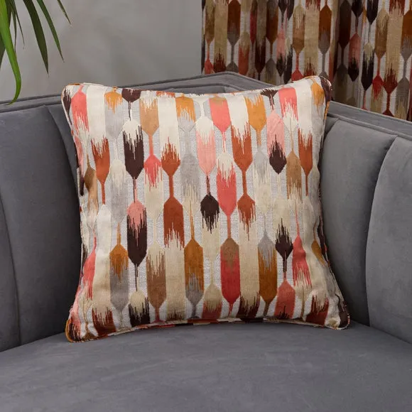 Kelso Cut Velvet Cushion 1