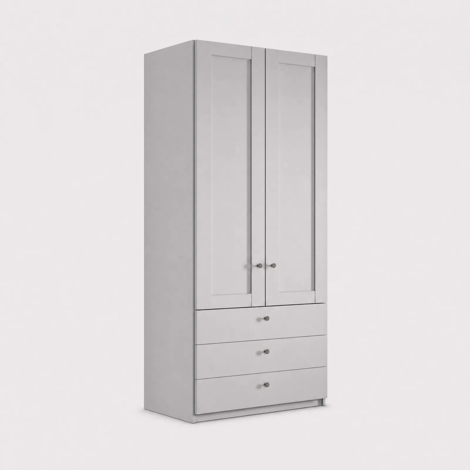 Varese 3 Drawer Functional Unit W100Cm, Grey | Barker & Stonehouse 1