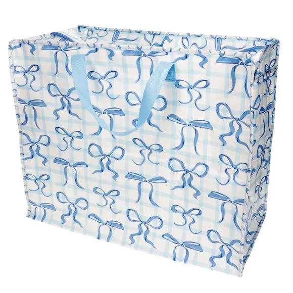 Blue Bows Jumbo Bag 2