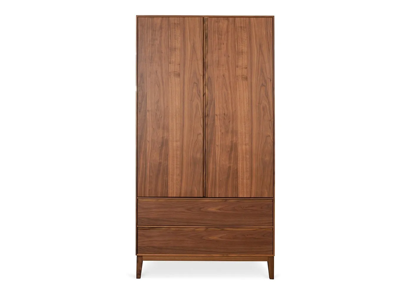Heal's Lars Double Wardrobe Walnut