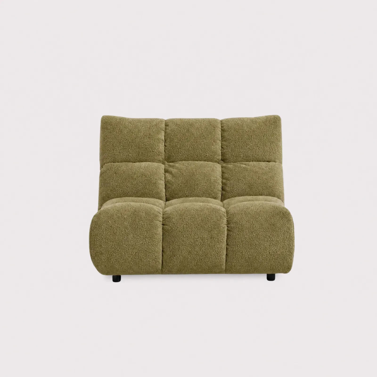 Bryce 1.5 Seater Without Armrests, Gold Fabric | Barker & Stonehouse 1
