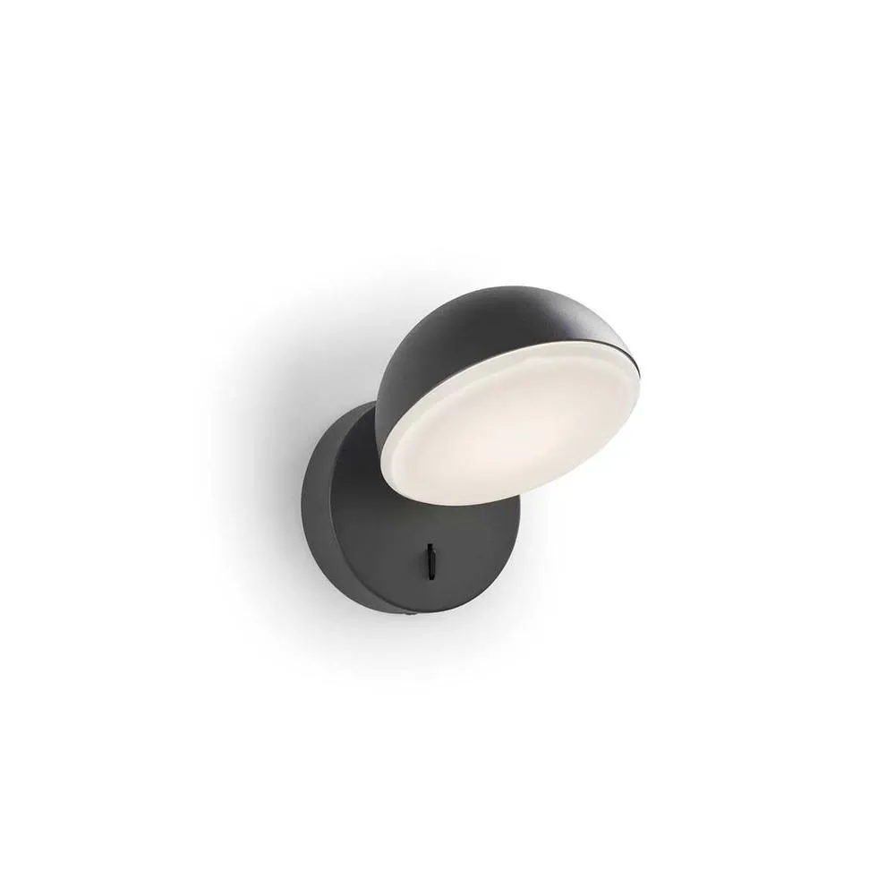Netlighting Talk LED Wall Light Urban Grey 695lm 2700K Special Offer