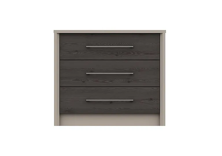 Paddington 3 Drawer Chest - Anthracite