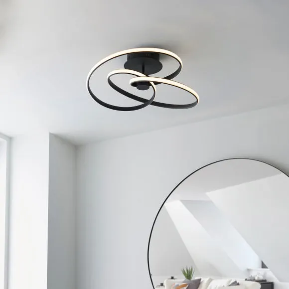 Return - Vogue Apollo Flush Ceiling Light 3
