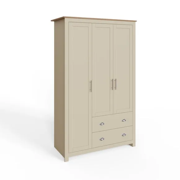 Lancaster Triple Wardrobe 3