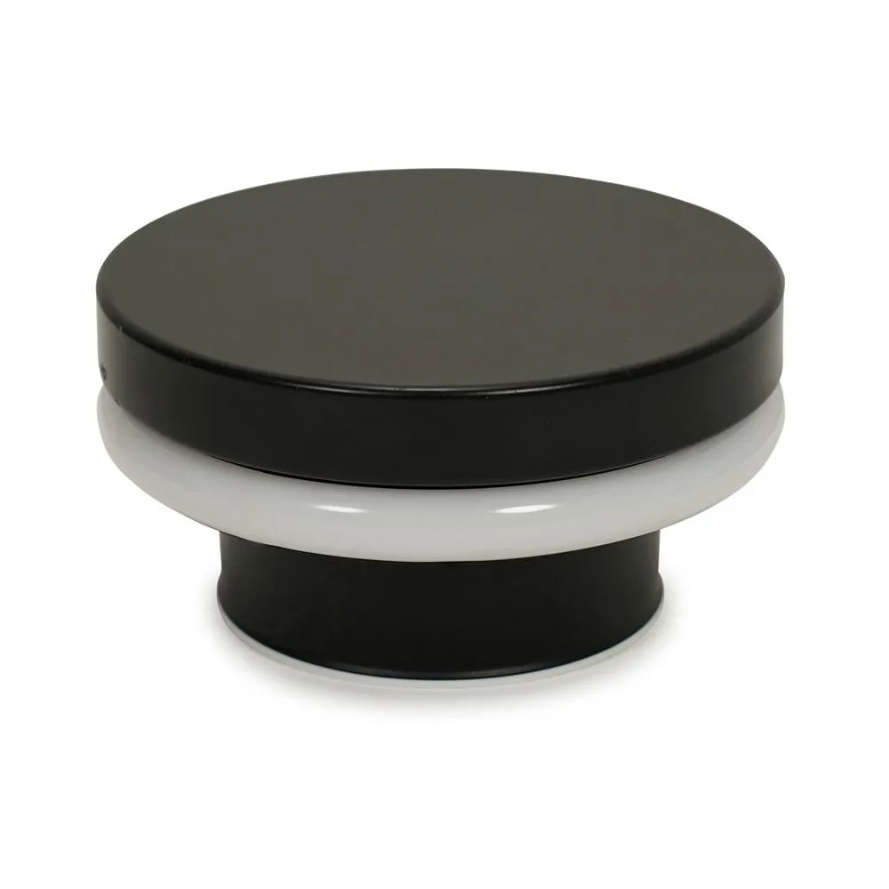 ValueLights Infinity Matte Black Backlit Circle Integrated LED Wall Lamp Light 3