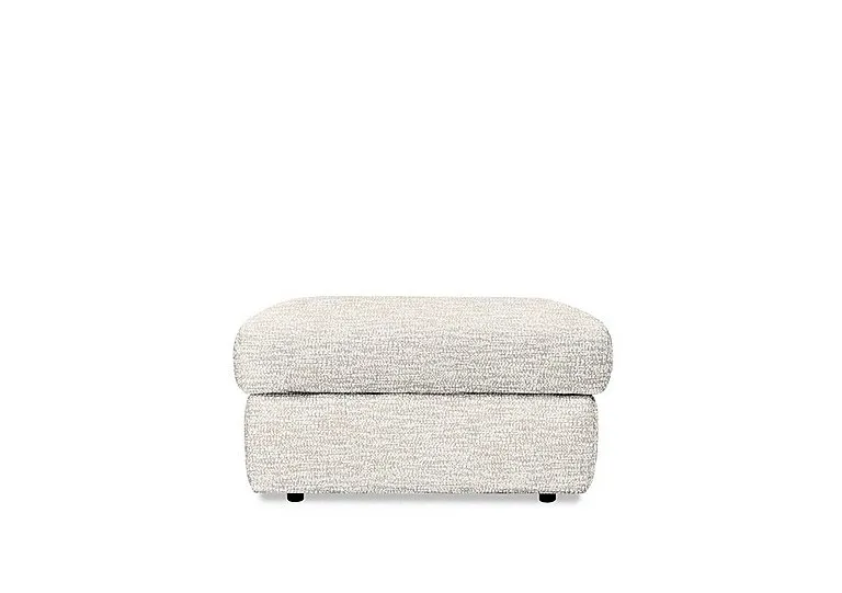 Thornbury Fabric Footstool - Rush Cream