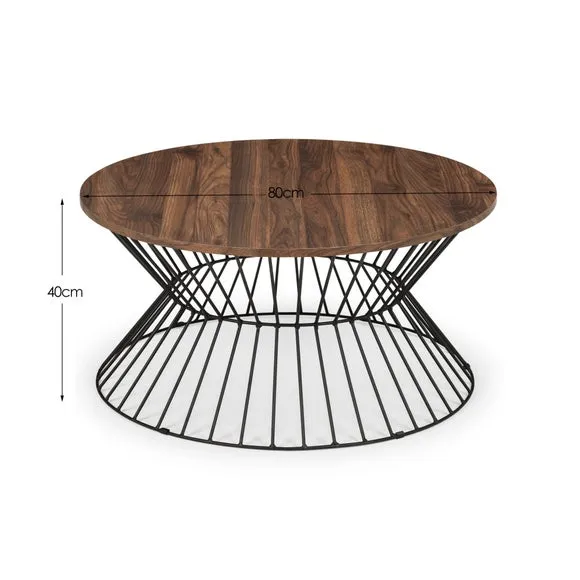 Jersey Round Wire Coffee Table 5