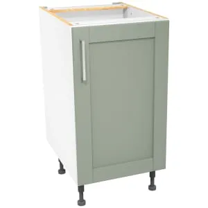 Wickes Ohio Reed Green Shaker Base Unit - 450mm