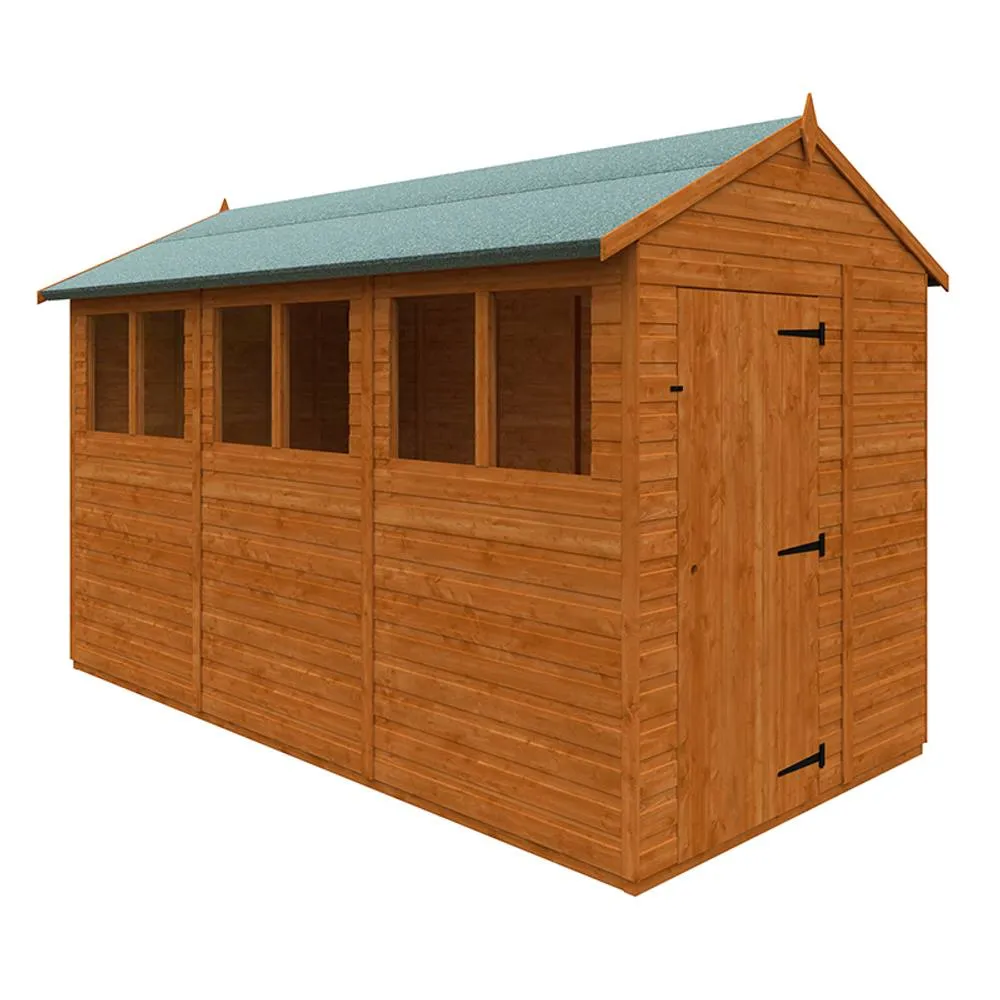 Buttercup Farm 12x6 Flex Apex 12mm Flex - L353.8 x W175 x H213.5 cm - Burnt Orange