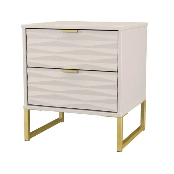 Tuxford 2 Drawer Bedside Table 4