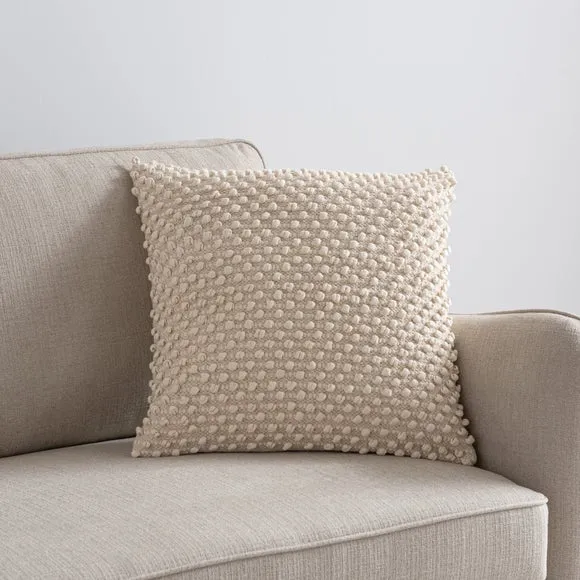 Jersey Bobble Square Cushion 1