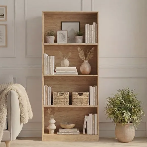 Cambridge 4 Tier Large Bookcase 2