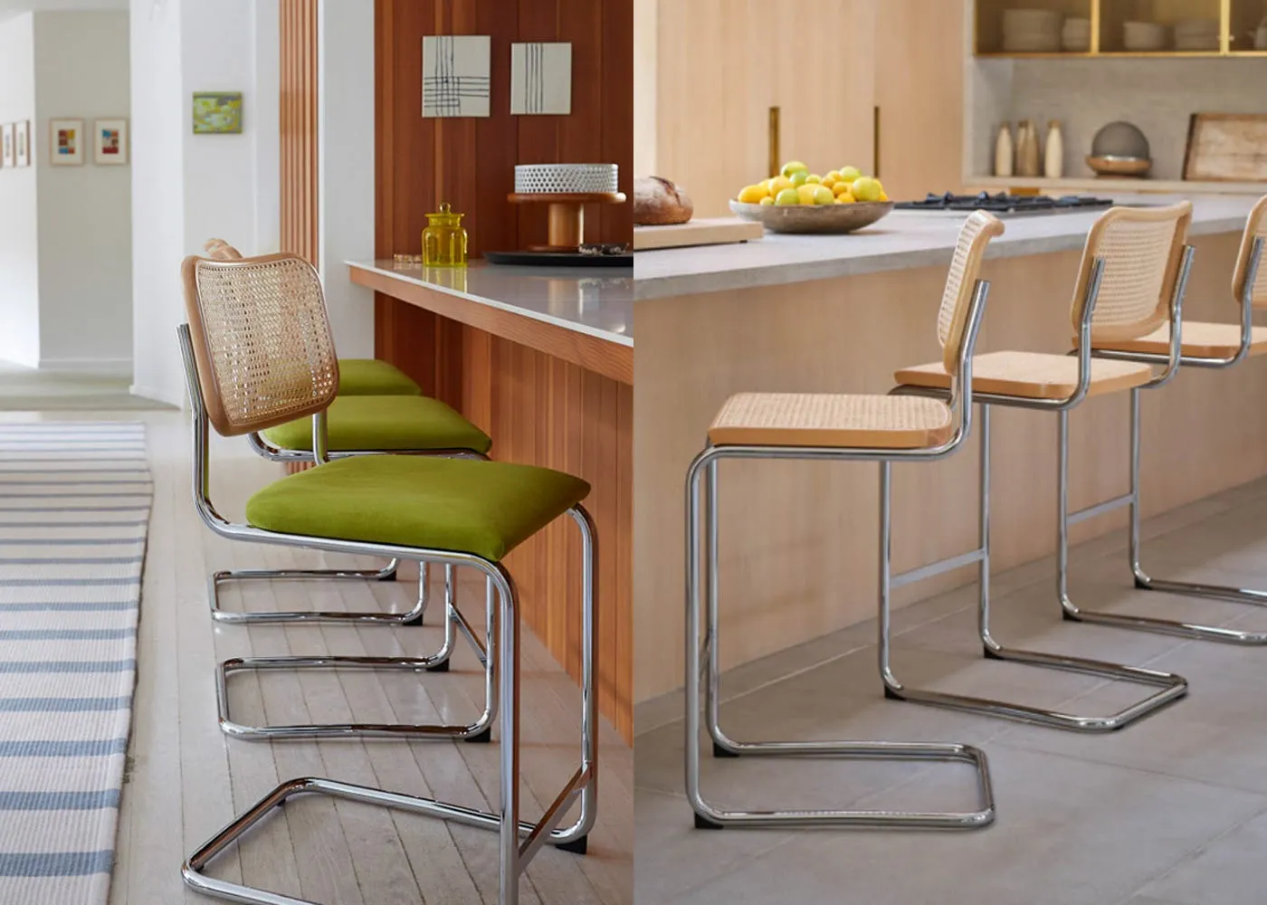 Knoll Cesca Bar Stool in Light Beech 3