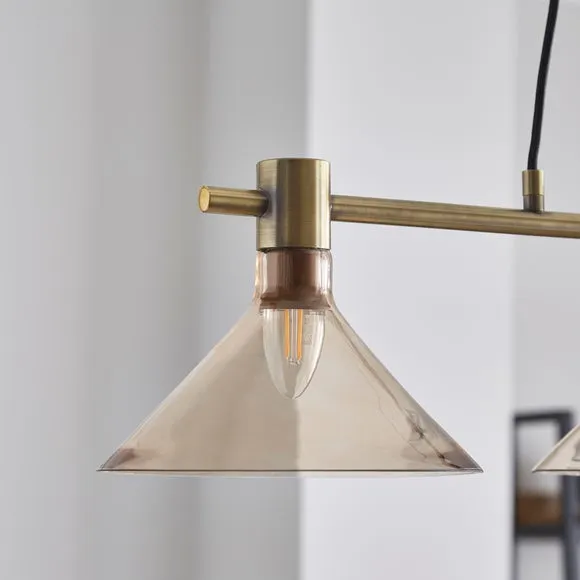 Morgan 3 Light Adjustable Diner Ceiling Light 3
