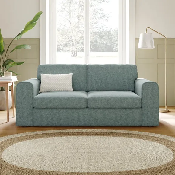 Abel Vintage Soft Chenille 3 Seater Sofa 1