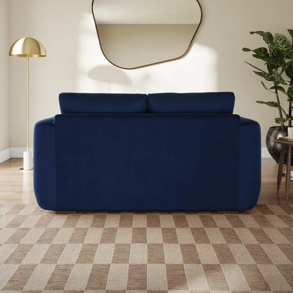 Luca Matte Soft Velvet 2 Seater Sofa 3