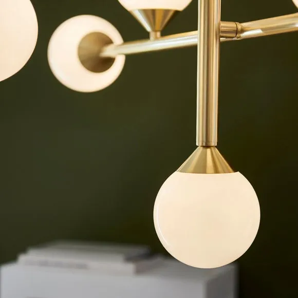 Vogue Willis Art Deco 10 Light Adjustable Pendant Light 3