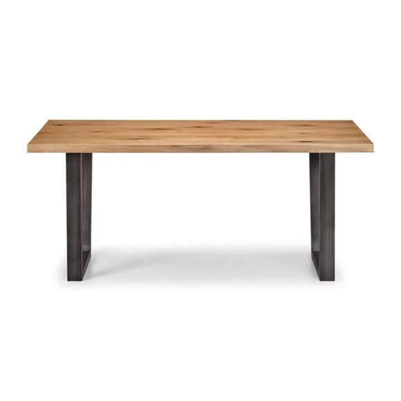 Brooklyn 6 Seater Rectangular Dining Table, Oak 2
