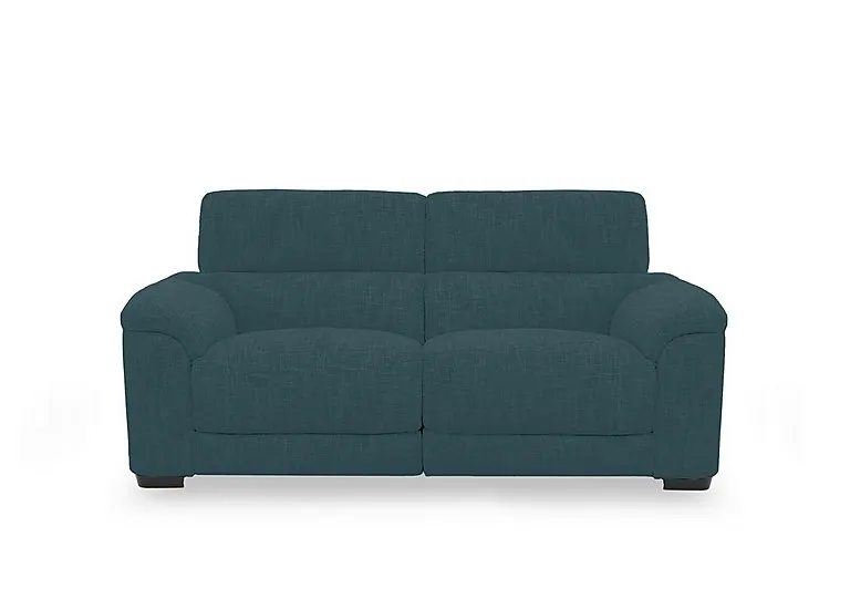 Nova Fabric 2 Seater Power Recliner Sofa with Power Headrests - Peacock