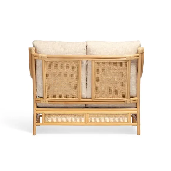 Desser Chester Rattan 2 Seater Sofa & 2 Chairs Set 4